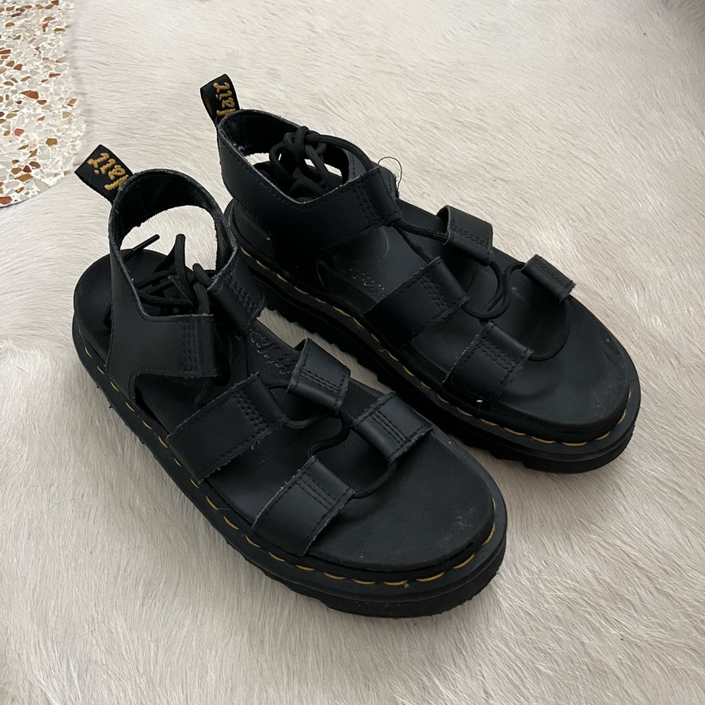 Dr. Marten lace up sandals